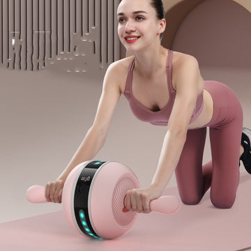 Smart Ab Roller with LED Display